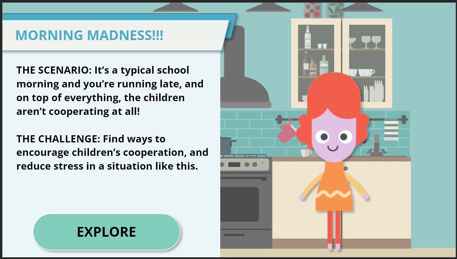 Morning madness scenario